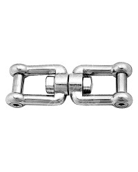 Émerillons avec 2 manilles 6 pans - inox - 13mm