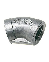 Coude 45° inox femelle / femelle 1''