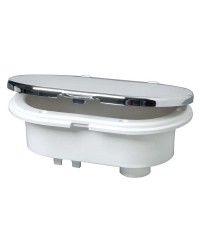 Coffret DESY douche+mélangeur porte chromée 4M