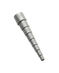 Adaptateur universel avec embout de 13 à 38 mm