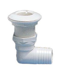 Passe-coque 90° PVC 1'' - ø19 mm