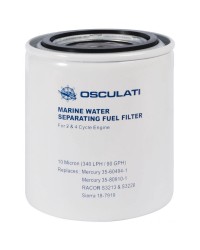 Cartouche filtre carburant avec décanteur transparent 193 l/h