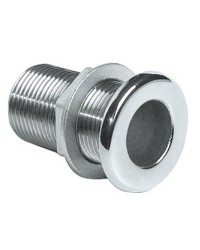 Passe-coque inox poli 1''