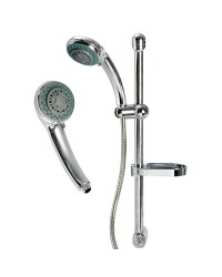Tringle douche avec porte savon Wash 150cm
