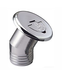 Bouchon de nable en laiton chromé incliné 30° - Ø 50 mm - Diesel
