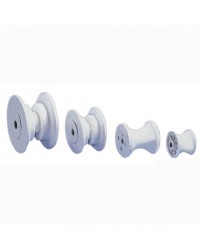 Réa de davier en nylon largeur 40 mm - trou 8,3 mm