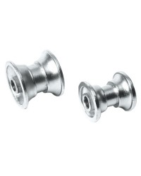 Réa de davier en inox L 43,7 mm
