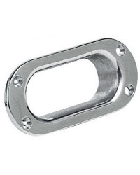 Ecubier ovale inox 140 x 63 mm