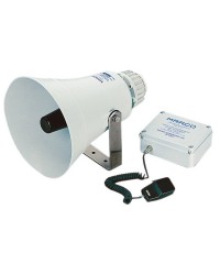 Avertisseur électronique avec ampli pour bateau jusqu'à 75M 24V