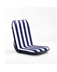 Coussin et siège auto-portant Comfort Seat 100x49x8 blanc bleu