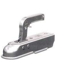 Tête d'attelage pour remorque pour tube carré de 50 mm - 750 kg