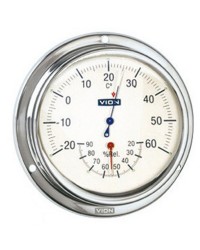 Hygromètre-thermomètre Vion 125mm