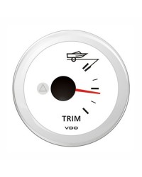 Indicateur TRIM VDO ViewLine 84-5 ohms 12V blanc