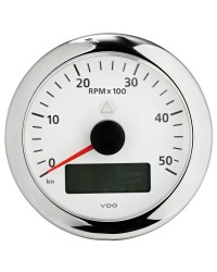 Compte-tours avec horamètre + voltmètre + compte heures VDO ViewLine