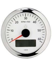 Compte-tours avec horamètre + voltmètre + compte heures VDO ViewLine