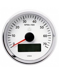 Compte-tours avec horamètre + voltmètre + compte heures VDO ViewLine