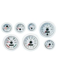 Ampèremètre VDO ViewLine -60A + 60A blanc