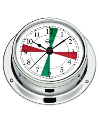 Horloge Barigo Tempo S laiton chromé