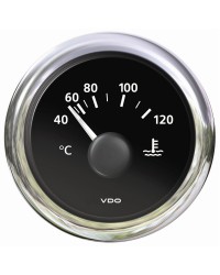 Thermomètre eau 40-120°C VDO View Line - 12V - noir