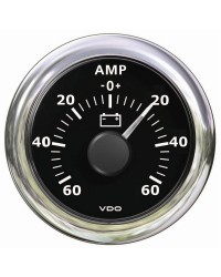 Ampèremètre -60A+60A VDO View Line - 12/24VV - noir