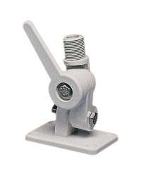 Pied d'antenne en nylon blanc VHF/GPS