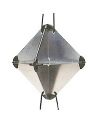 Réflecteur radar 21x21x30 mm