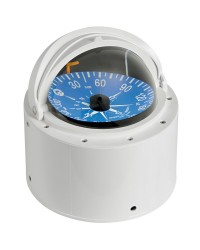 Compas Riviera 4'' avec dome téléscopique blanc/bleu +25Knd