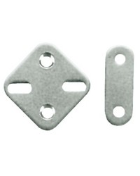 Plaque inox 19x51mm pour 37.175.81