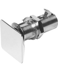 Fermeture Flush Lock carré  inox pour panneau 4 à 27mm