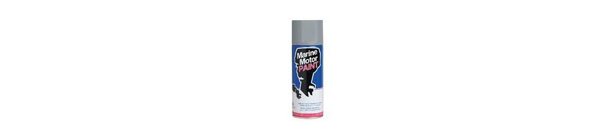 Spray peinture pour moteur bateau